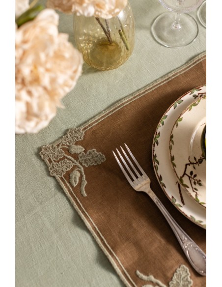 Set de table Quercia en lin anti-taches