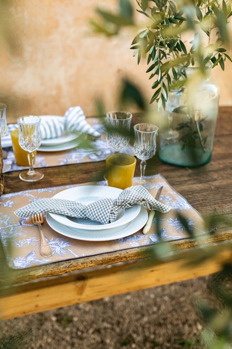 Placemat in Stain Resistant Cotton Filo