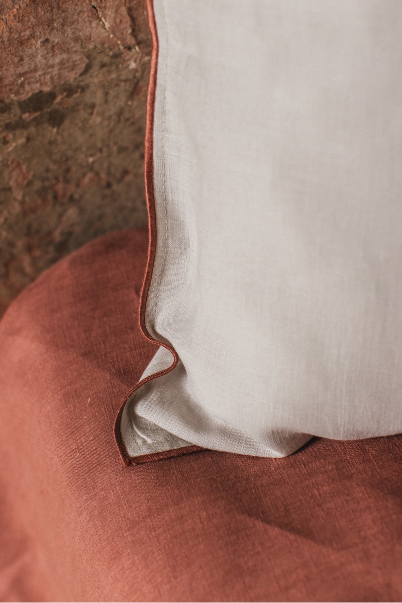 Taie d'oreiller en lin Filo