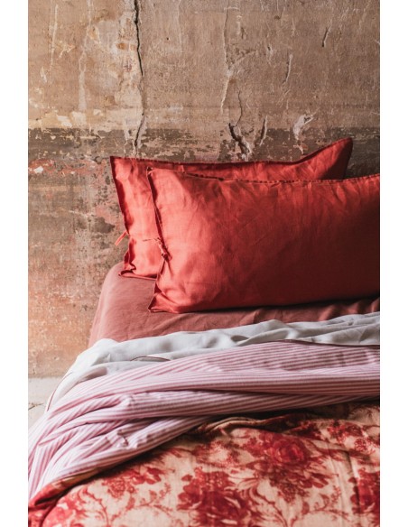 Taie d'oreiller en pur lin