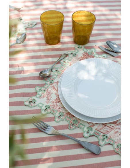 Amalfi Placemat in Stain Resistant Cotton