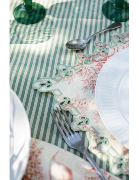 Amalfi Placemat in Stain Resistant Cotton