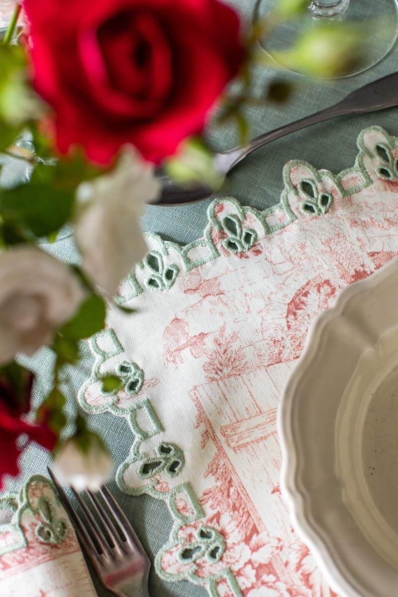 Amalfi Placemat in Stain Resistant Cotton