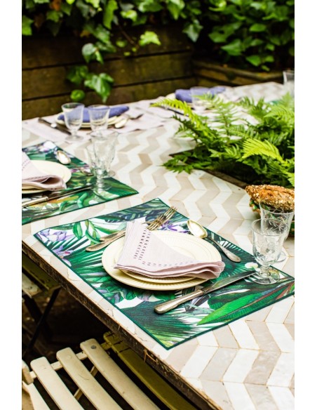 Placemat in Stain Resistant Cotton Filo