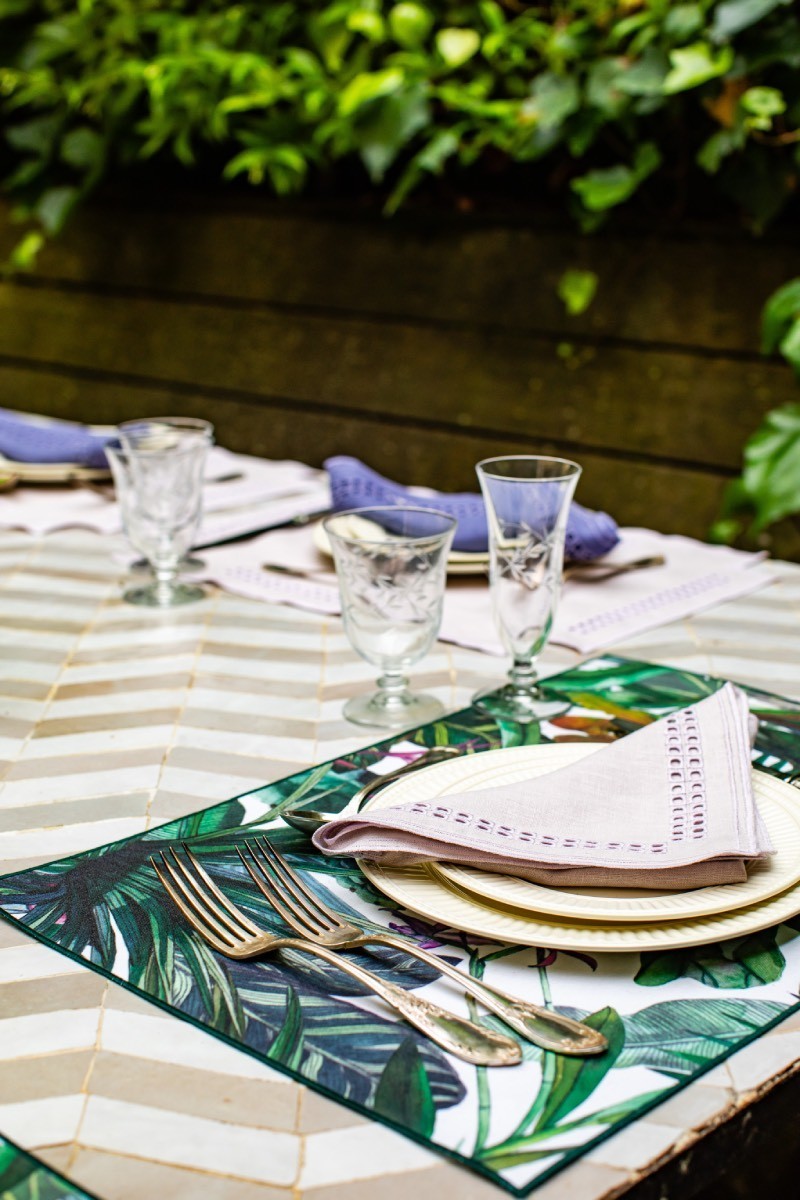 Placemat in Stain Resistant Cotton Filo