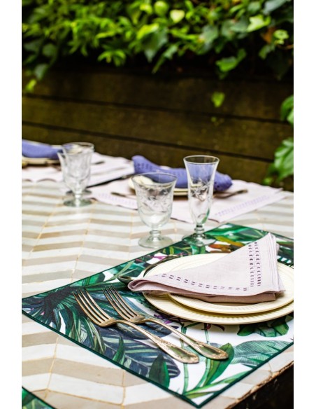 Placemat in Stain Resistant Cotton Filo