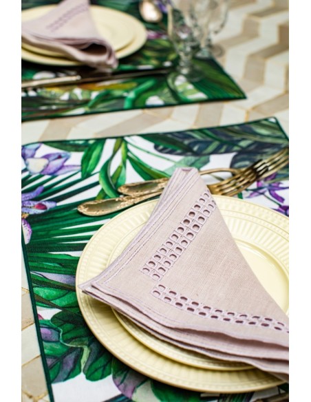 Placemat in Stain Resistant Cotton Filo