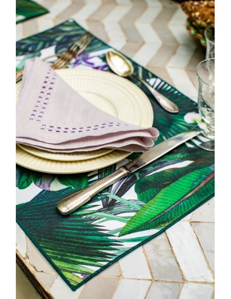 Placemat in Stain Resistant Cotton Filo