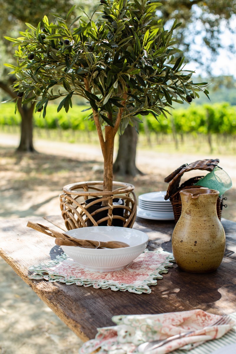 Set de table Amalfi en coton antitache