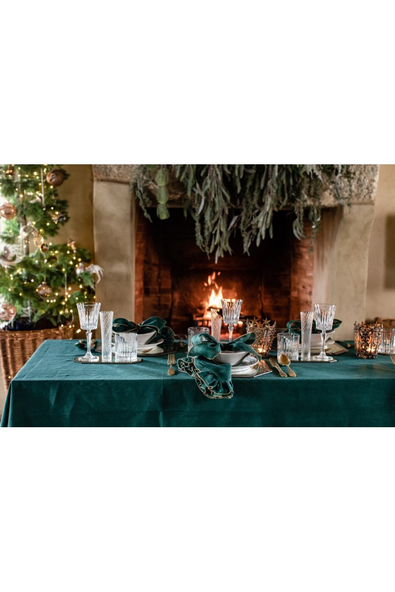 Nappe en lin enduit Gitane