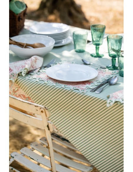 Amalfi Placemat in Stain Resistant Cotton