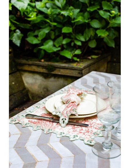 Amalfi Placemat in Stain Resistant Cotton