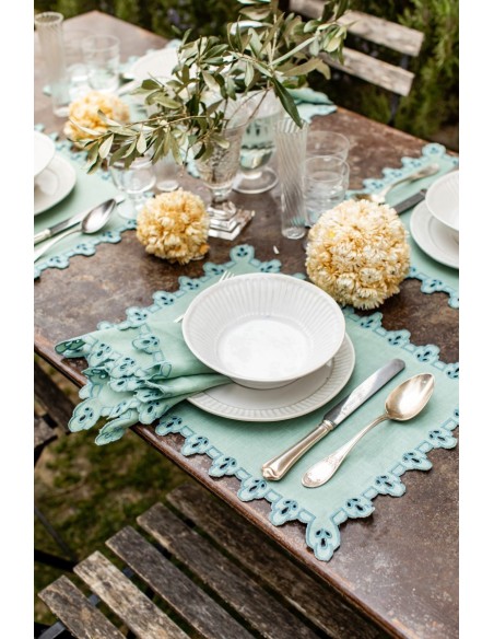 Amalfi Placemat in Stain Resistant Linen