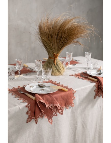 Set de table Amalfi en lin antitache