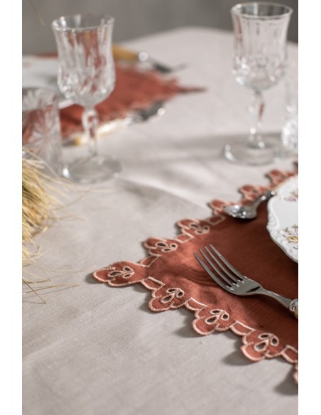 Set de table Amalfi en lin antitache