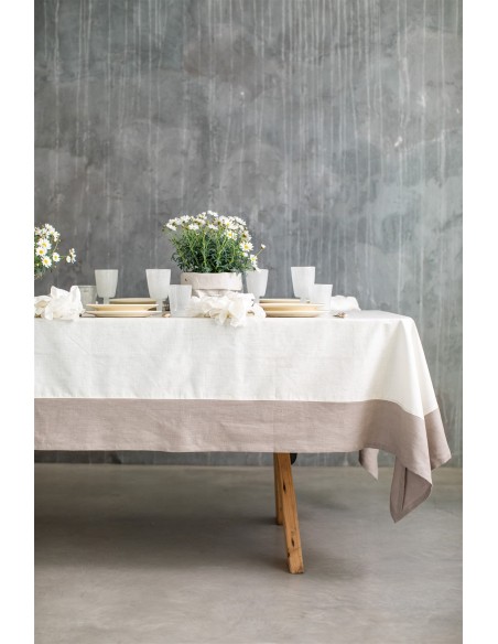 Nappe en lin Bauhaus