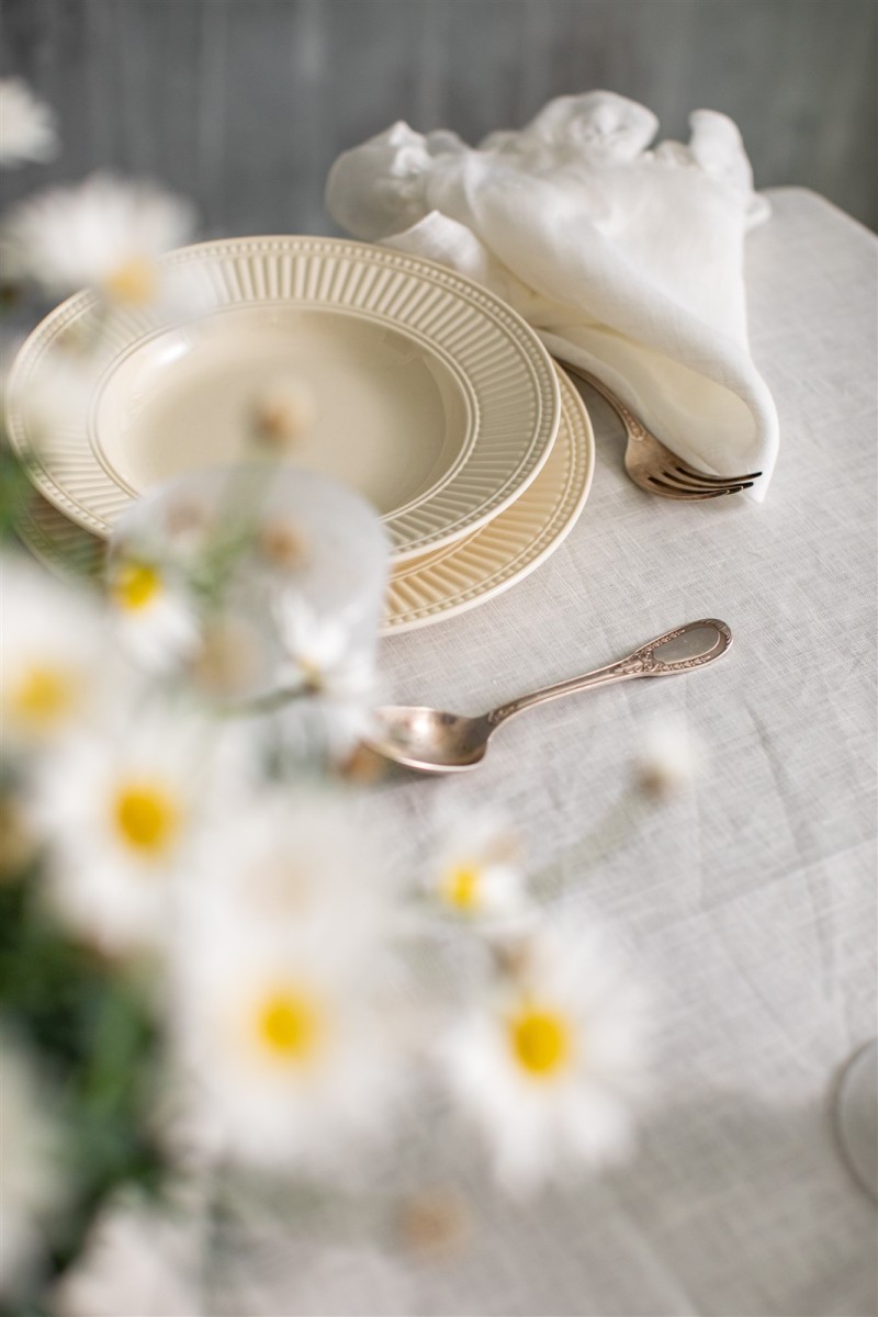 Nappe en lin Bauhaus