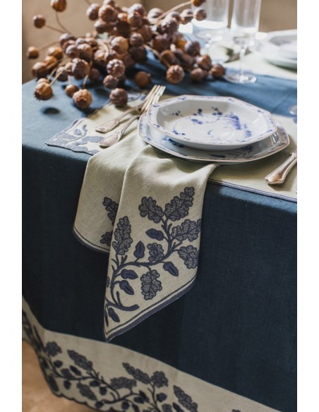 Serviette Quercia en lin