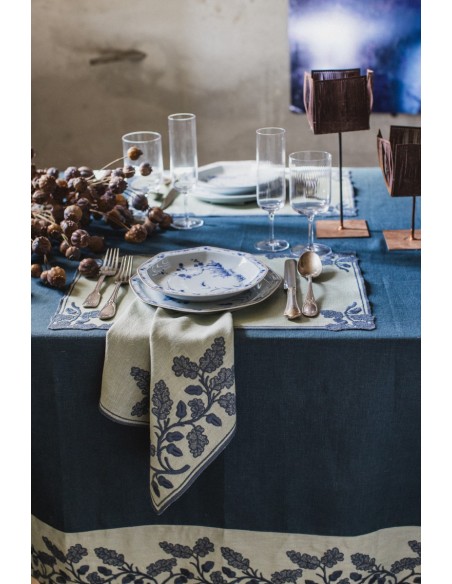 Serviette Quercia en lin