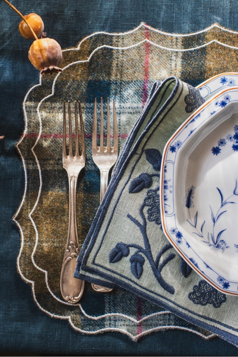 Serviette Quercia en lin