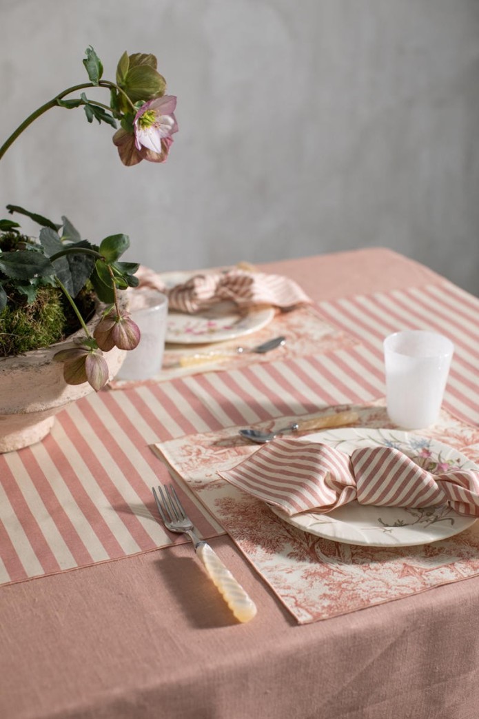 Placemat in Stain Resistant Cotton Filo 2