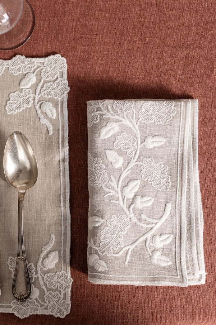 Serviette Quercia en lin 2