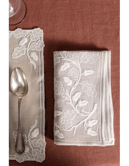 Serviette Quercia en lin