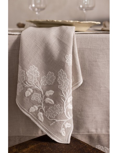 Serviette Quercia en lin