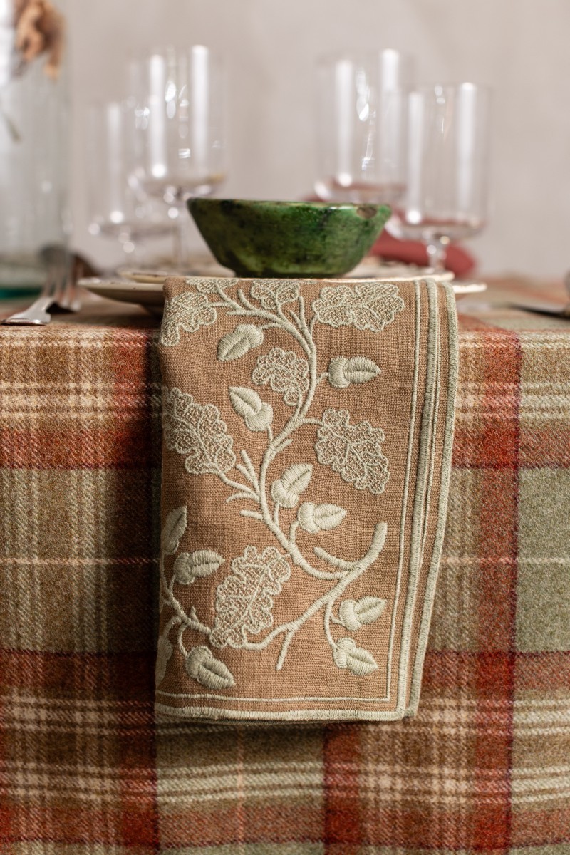 Serviette Quercia en lin