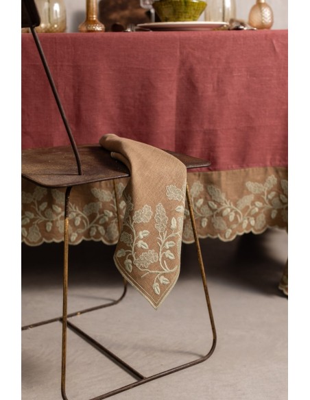 Serviette Quercia en lin