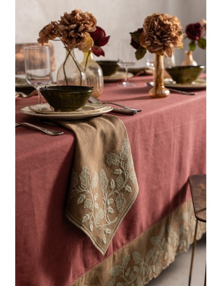 Serviette Quercia en lin