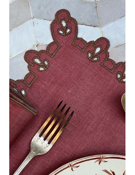 Tovaglietta Amalfi in Lino Antimacchia