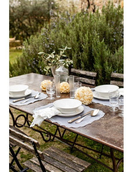 Set de table Firenze en lin enduit