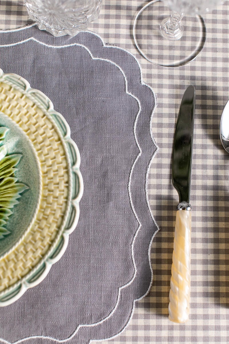 Set de table Firenze en lin enduit