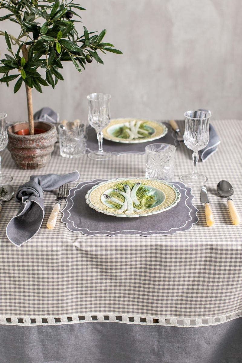 Set de table Firenze en lin enduit