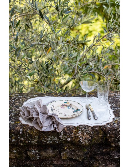 Tovaglietta Firenze in Lino Antimacchia