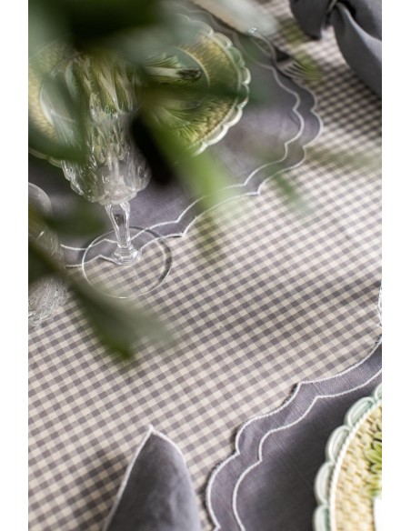 Set de table Firenze en lin enduit