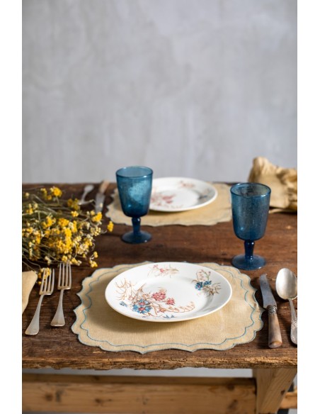 Set de table Firenze en lin enduit