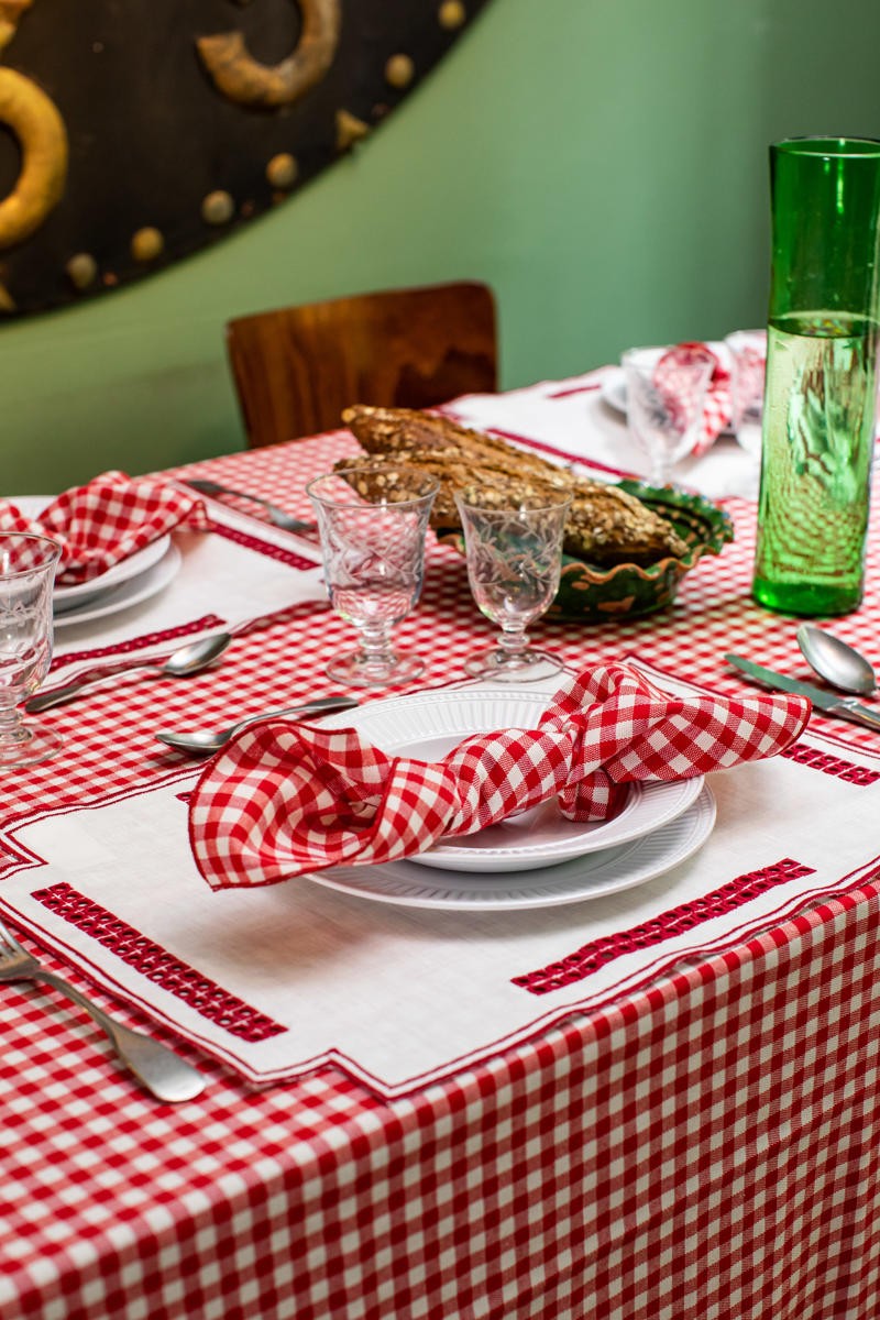 Tovaglietta Erica in Lino Antimacchia