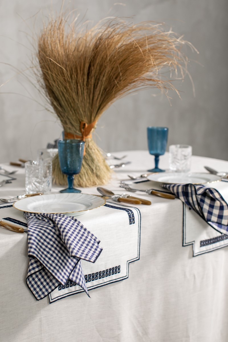 Tovaglietta Erica in Lino Antimacchia