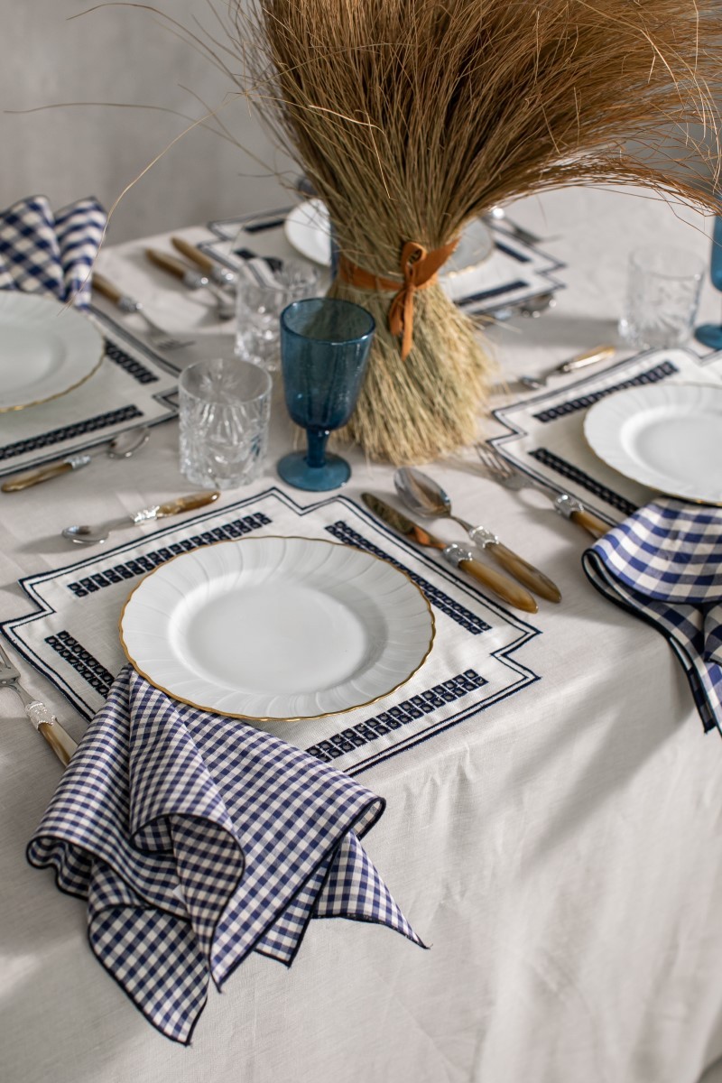 Tovaglietta Erica in Lino Antimacchia