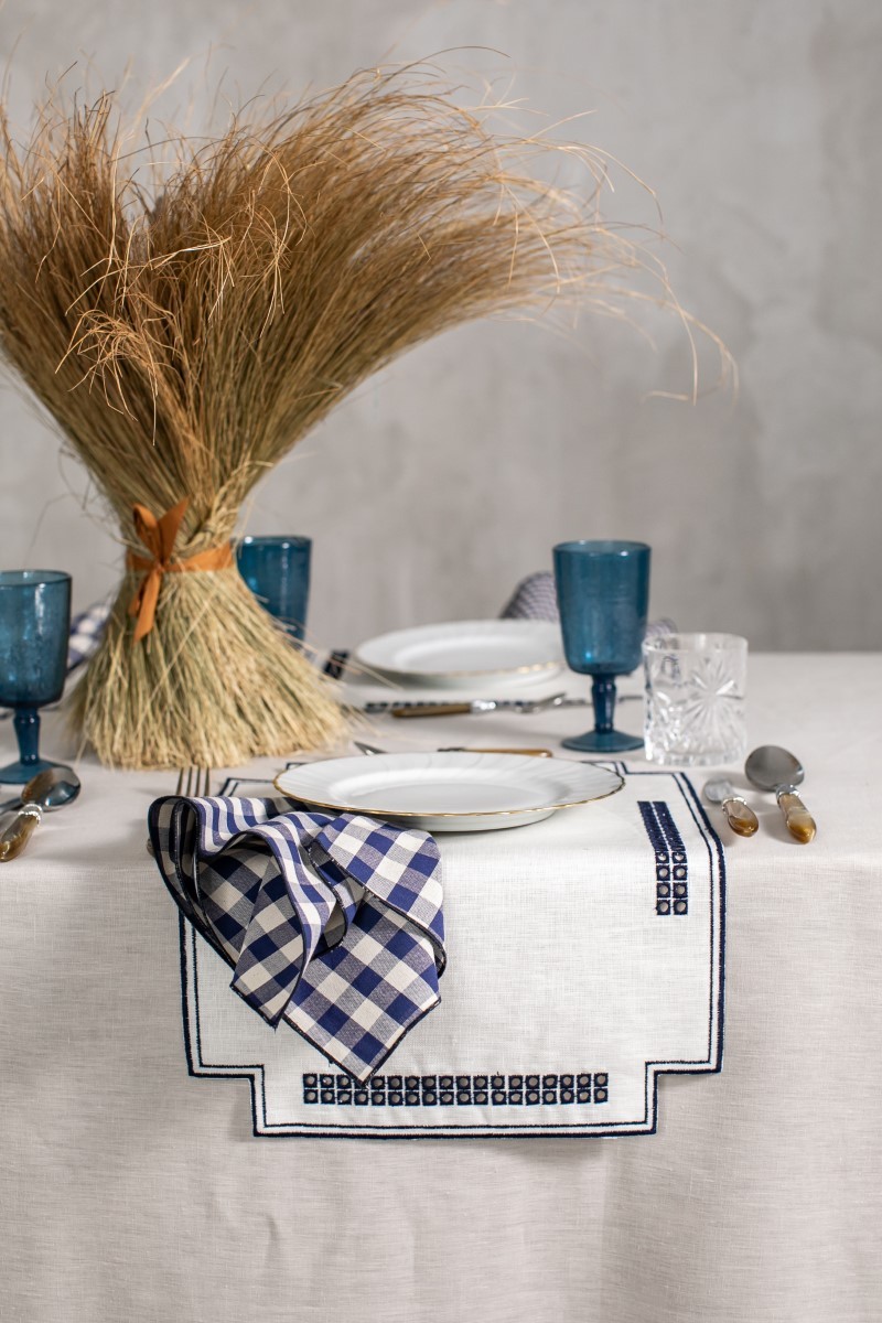 Tovaglietta Erica in Lino Antimacchia