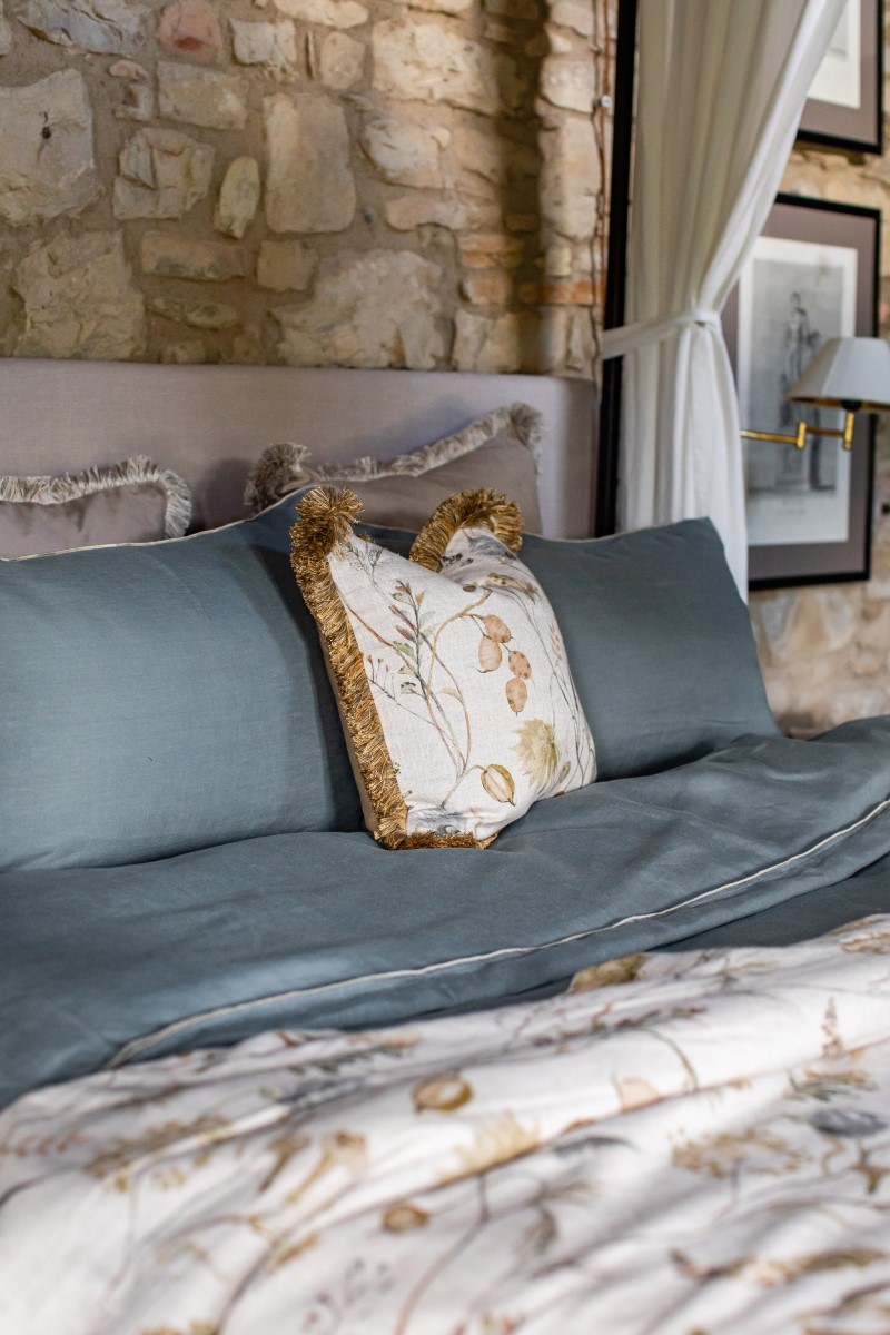 Tovaglietta Lauro in Lino Antimacchia