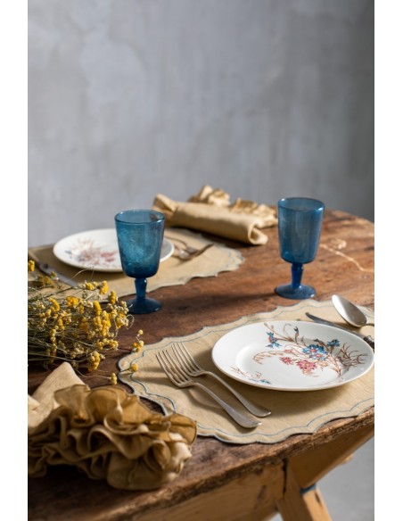 Set de table Firenze en lin enduit