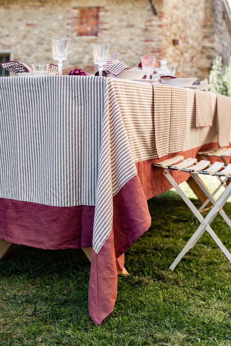 Tovaglia Bauhaus in Cotone Antimacchia +