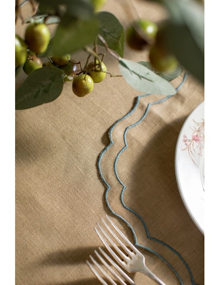 Set de table Firenze en lin enduit
