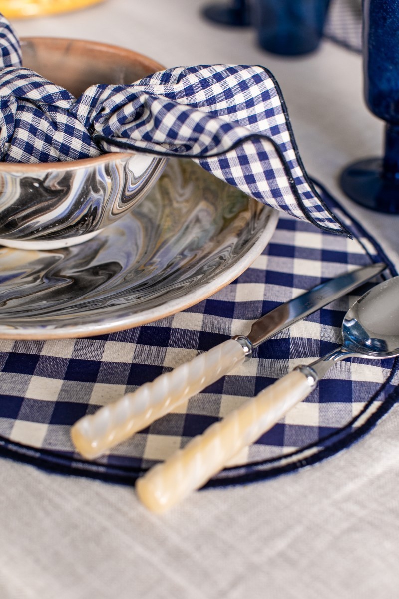 Set de table en coton antitache Filo