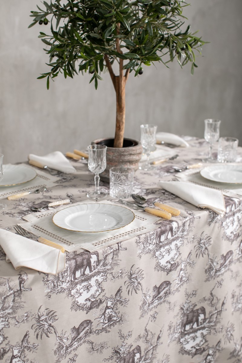 Stain Resistant Linen Erica Placemat