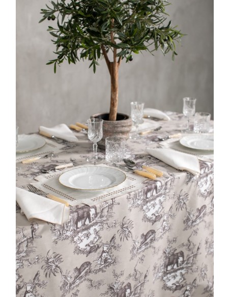 Set de table Erica en lin enduit