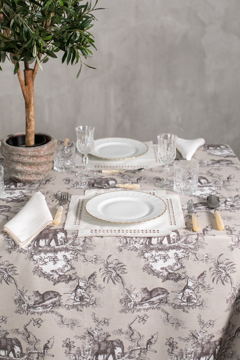 Set de table Erica en lin enduit